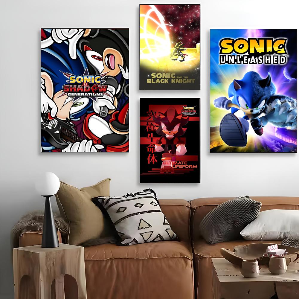Home Cinema Wallpaper - لوحة فنية لشخصية سونيك هيدج هيج