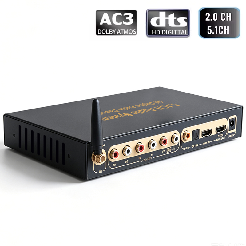 Surround Sound Decoder - جهاز فك تشفير الصوت الرقمي DTS