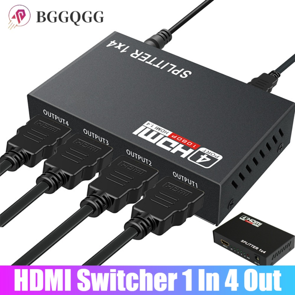 Home Cinema Projector Screen - HDMI الفاصل 1 في 4 خارج
