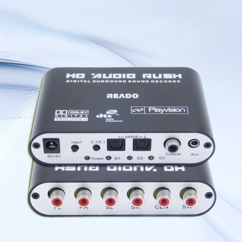 جهاز فك تشفير صوتي عالي الدقة  - مراجعة Surround Sound Decoder وسعره