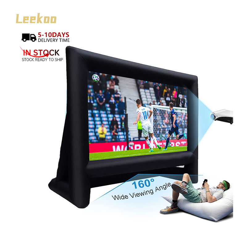 شاشة عرض سينمائية قابلة للنفخ  - مراجعة Home Cinema Projector Screen وسعره