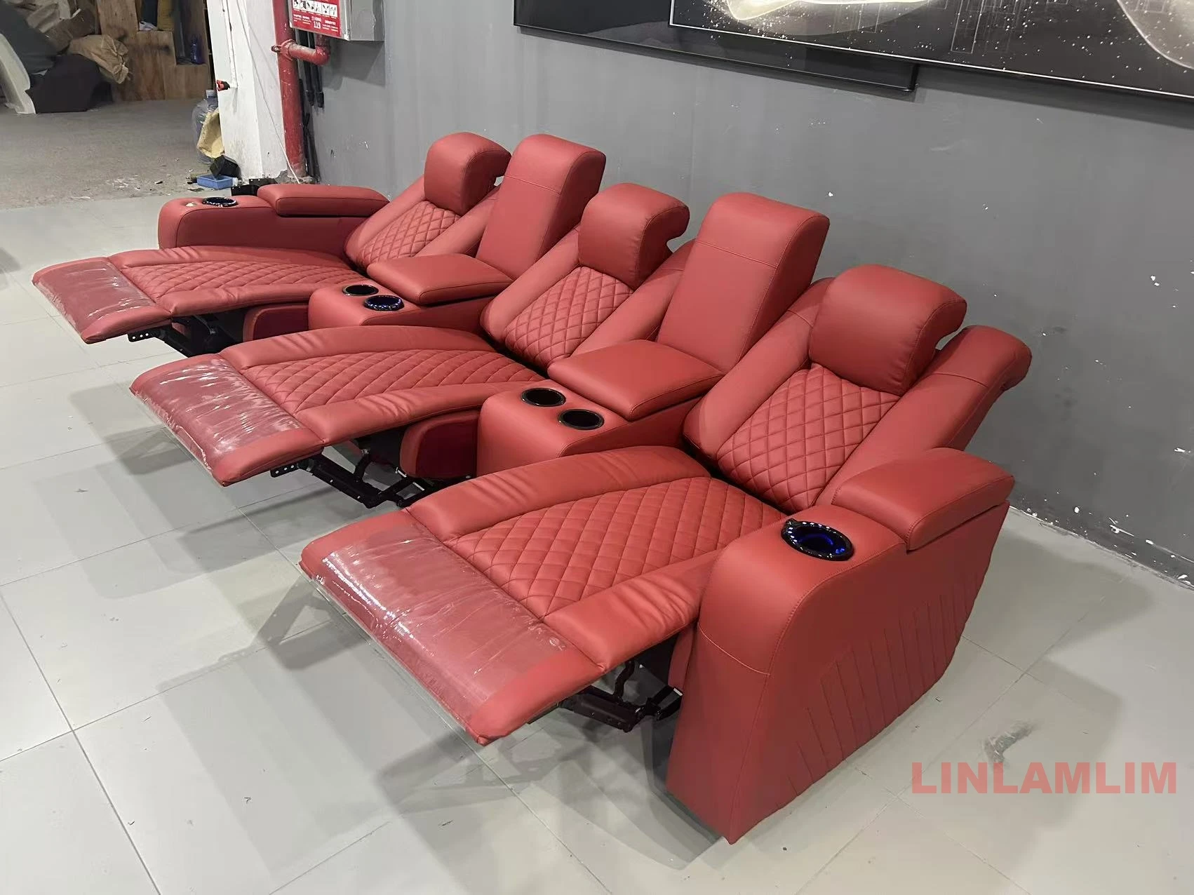 أريكة Linlamlim الفاخرة ذات 3  - مراجعة Home Cinema Room وسعره