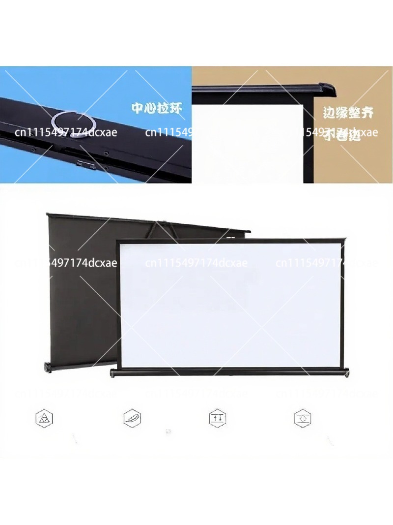 شاشة عرض محمولة للاستخدام الخا - مراجعة Home Cinema Projector Screen وسعره
