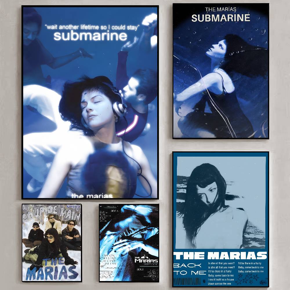 ملصق فني لفرقة M-Cinema MARIAS - مراجعة Home Cinema Wallpaper وسعره