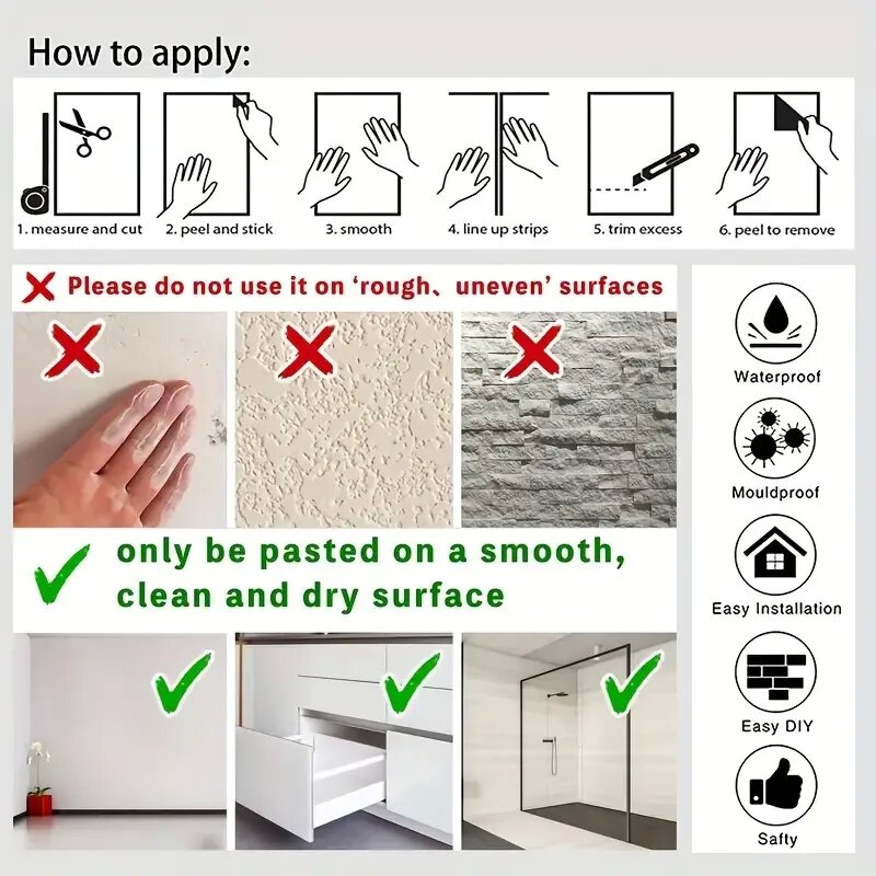 ورق جدران زخرفي مقاوم للماء وا - مراجعة Home Cinema Wallpaper وسعره