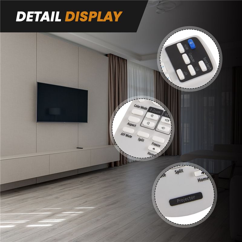 جهاز تحكم عن بعد بديل Y14A 219 - مراجعة Home Cinema Epson وسعره