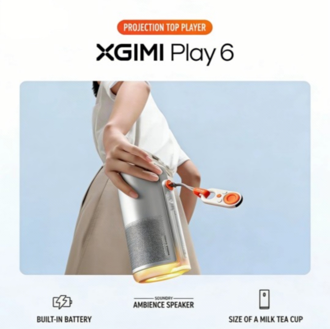 بروجيكتور XGIMI Play 6 DLP بدق - مراجعة Home Cinema Xgimi وسعره
