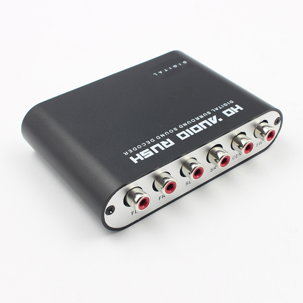 5.1CH HD محلل شفرة سمعي SPDIF  - مراجعة Surround Sound Decoder وسعره