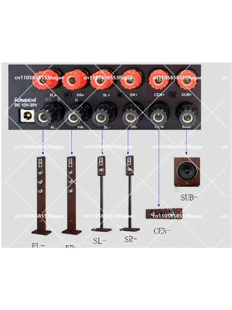 جهاز فك تشفير صوت HDMI بقنوات  - مراجعة Surround Sound Decoder وسعره