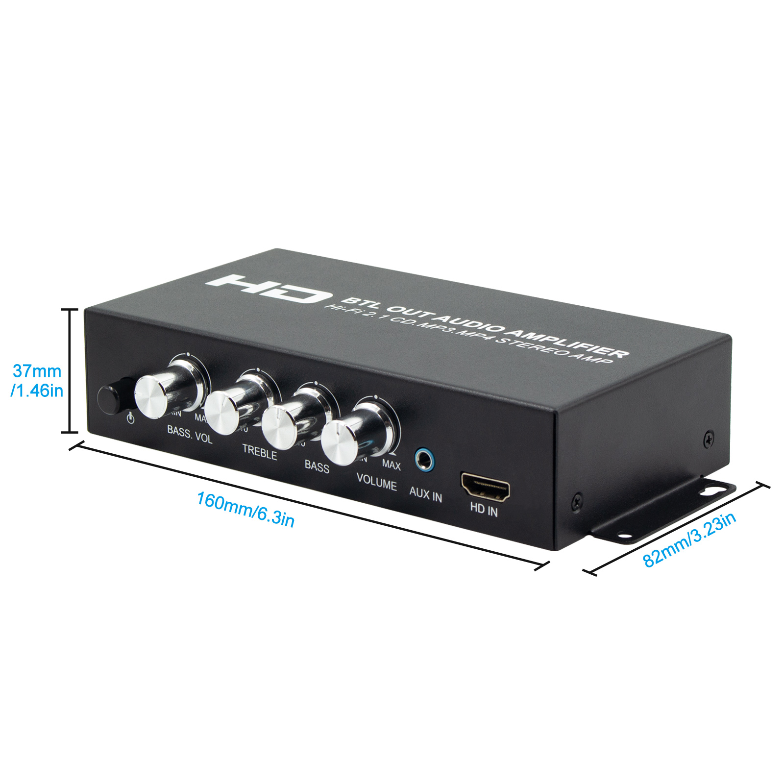 HI-FI 2.1CH بلوتوث 5.0 مكبر صو - مراجعة Surround Sound Decoder وسعره