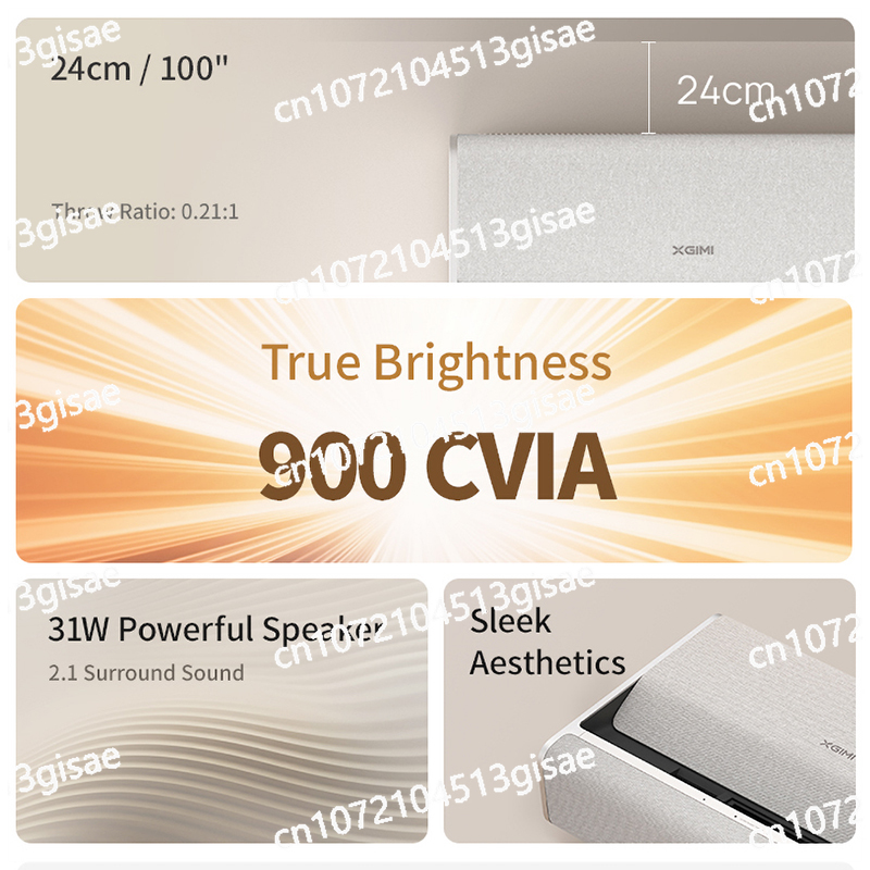 XGIMI M1 4K UST جهاز عرض LED ب - مراجعة Home Cinema Xgimi وسعره