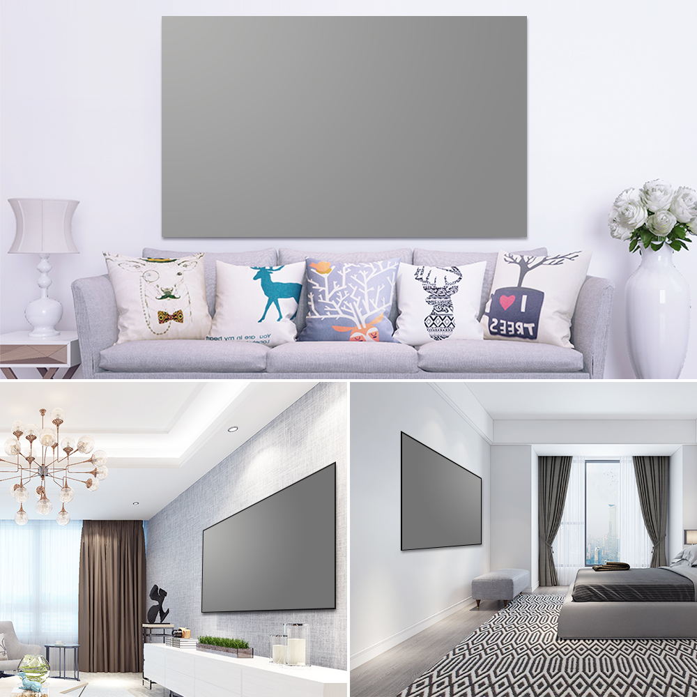 شاشة عرض Salange، شاشة عرض قما - مراجعة Home Cinema Projector Screen وسعره