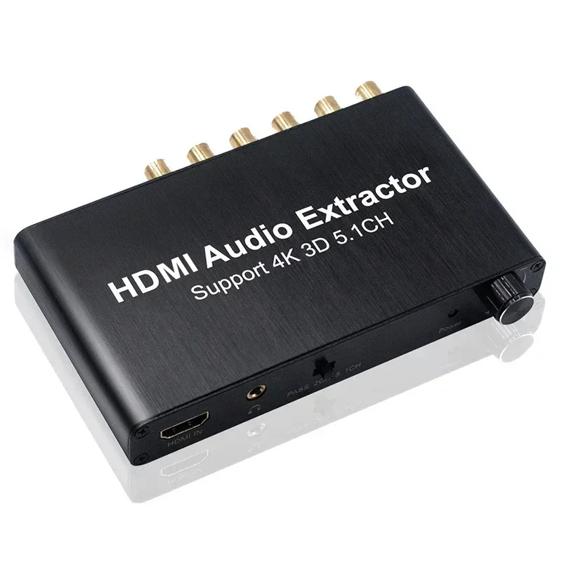 4K 3D 5.1 قناة 5.1CH مستخرج ال - مراجعة Surround Sound Decoder وسعره