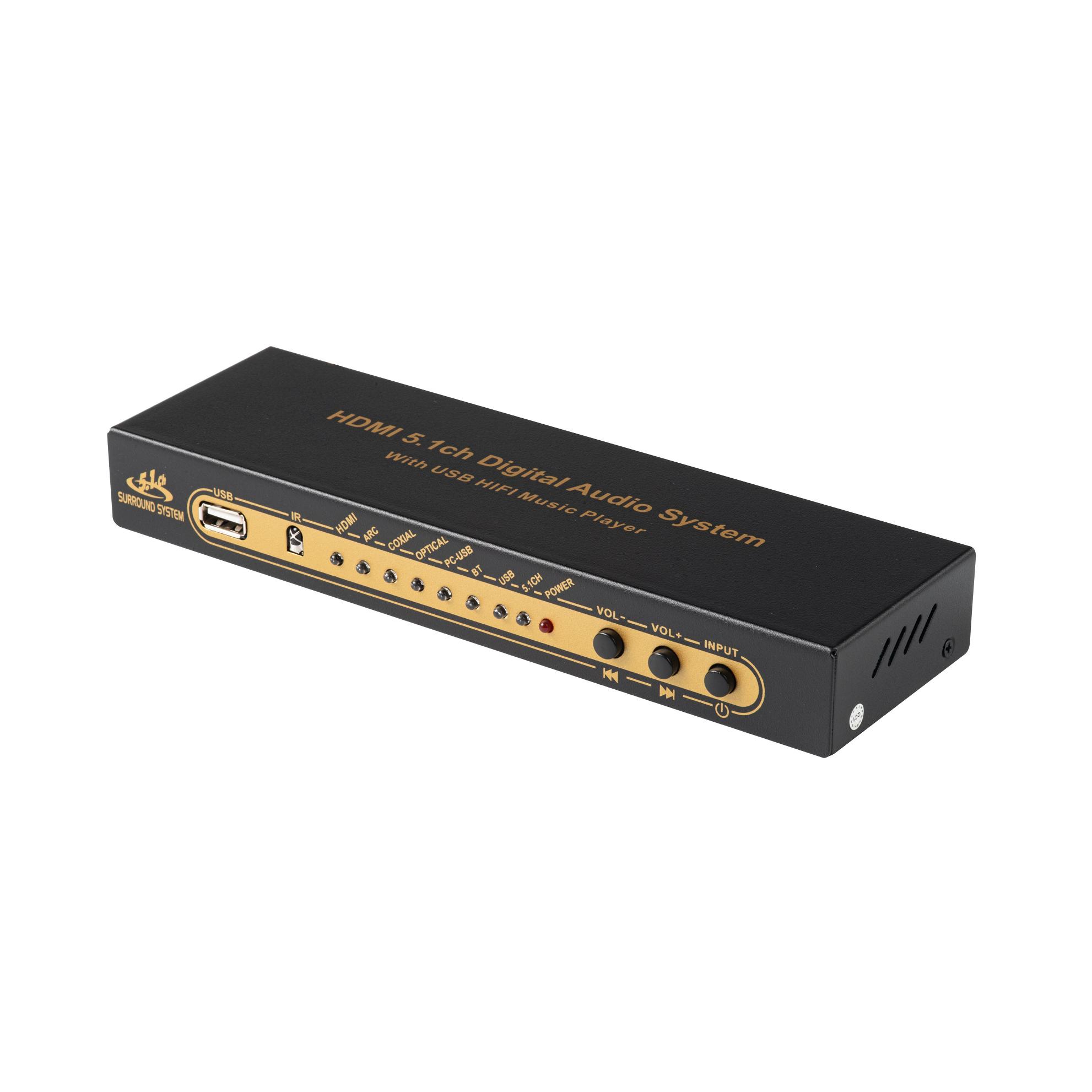 محول فك تشفير الصوت dts ac3 5. - مراجعة Surround Sound Decoder وسعره