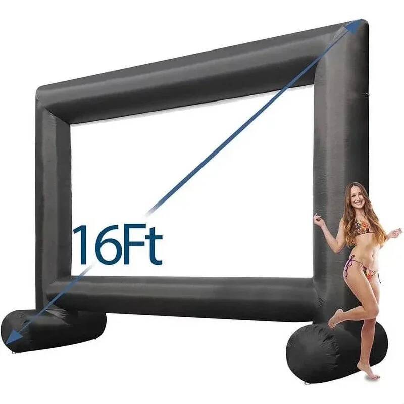 شاشة عرض عملاقة Iatable محمولة - مراجعة Home Cinema Projector Screen وسعره