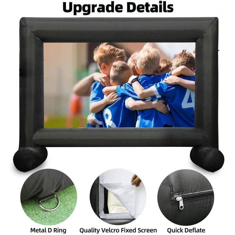 شاشة عرض عملاقة Iatable محمولة - مراجعة Home Cinema Projector Screen وسعره